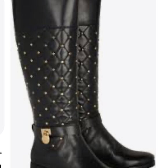 Michael Kors Hamilton Studded Riding Boots SIze 10 - Picture 3 of 3